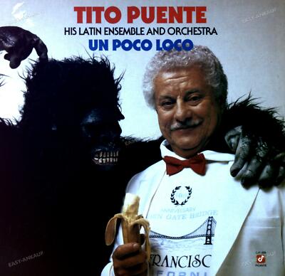 Tito Puente, His Latin Ensemble & Orchestra - Un Poco Loco LP 1987 (VG/VG) .