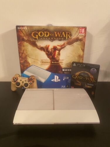 Consola God of War Ascension 500 GB Super Slim Edición Limitada Paquete En Caja PS3 - Imagen 2 de 24