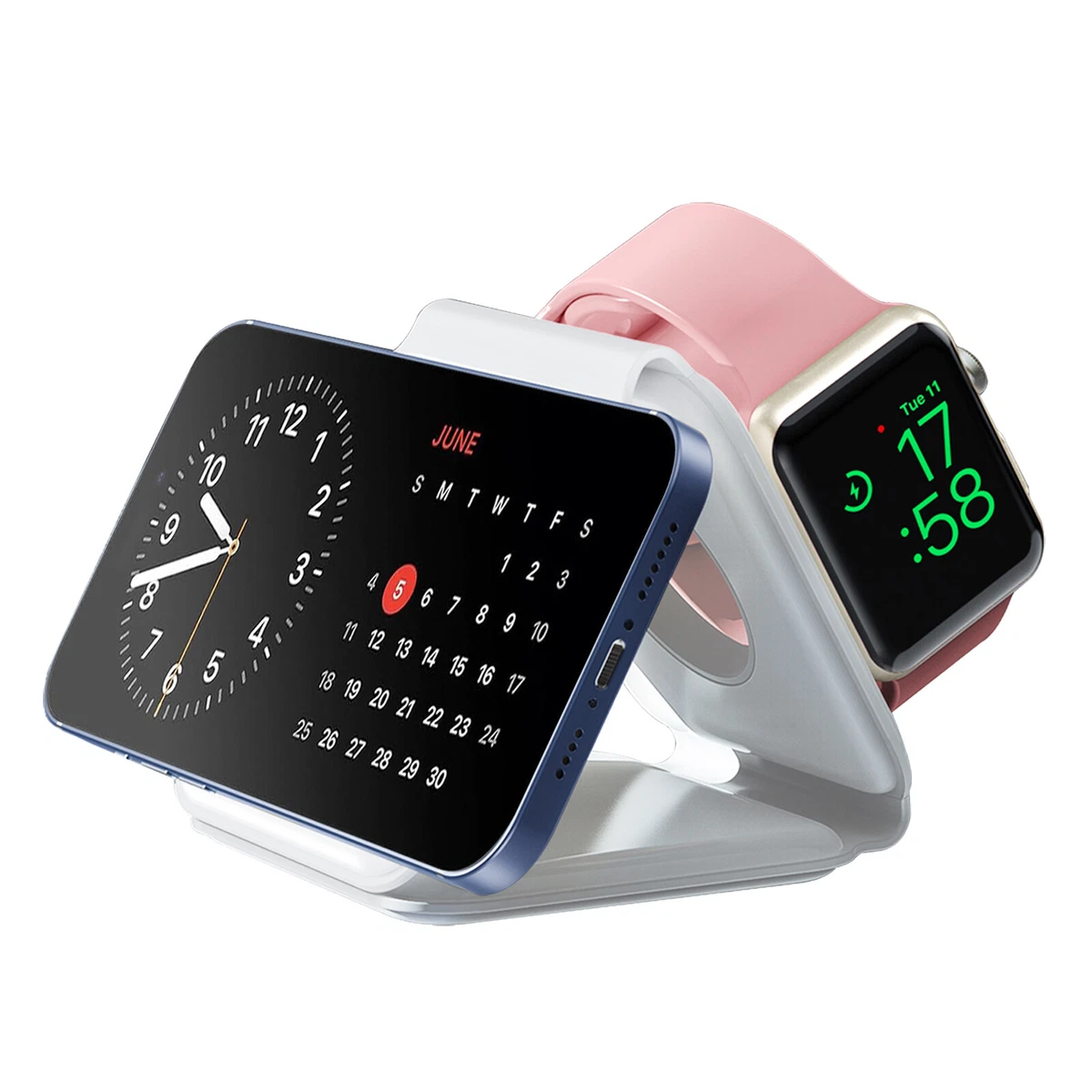 Apple watch top magnetic charging case