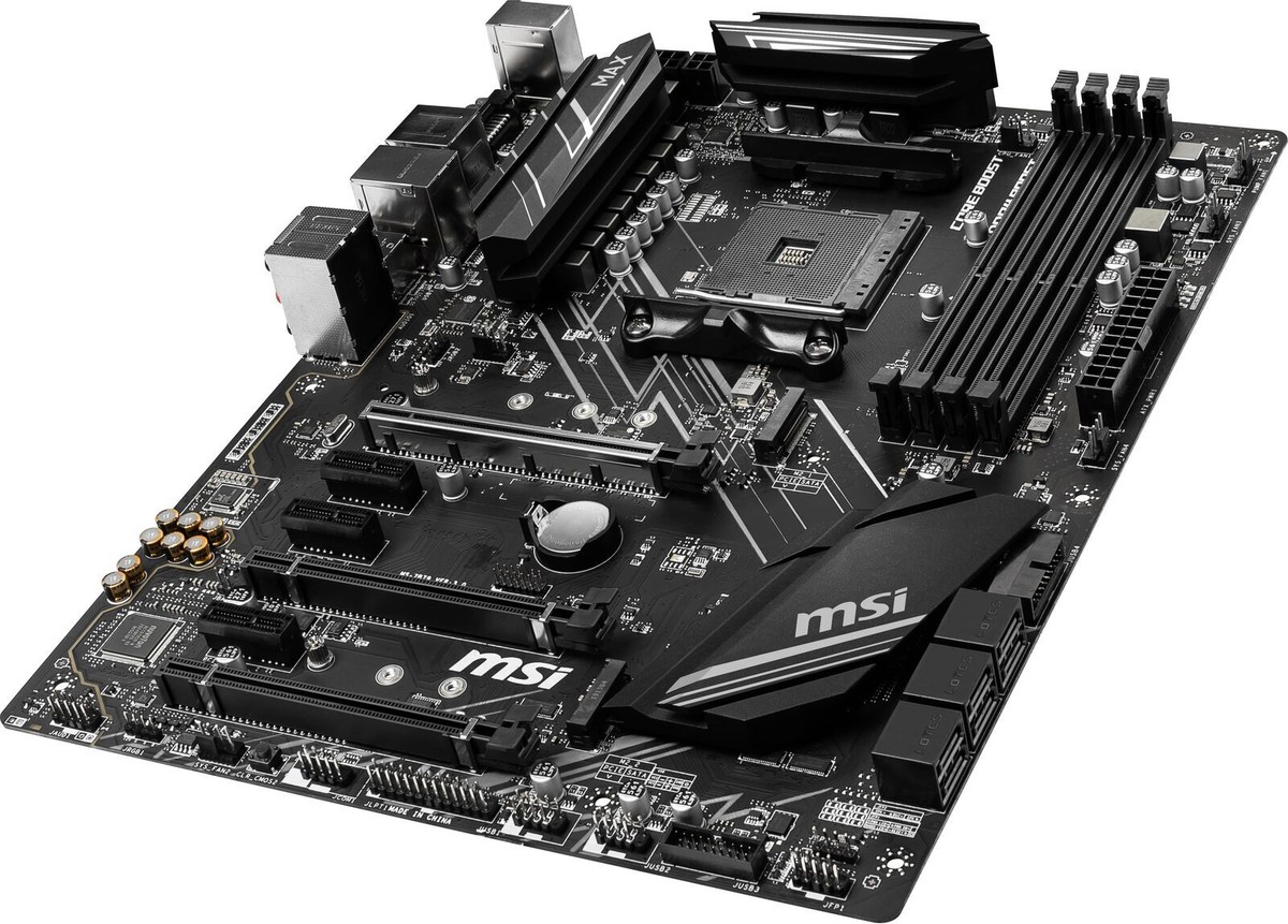 MSI X470 GAMING PLUS MAX Motherboard Socket AM4 DDR4 ATX Mainboard