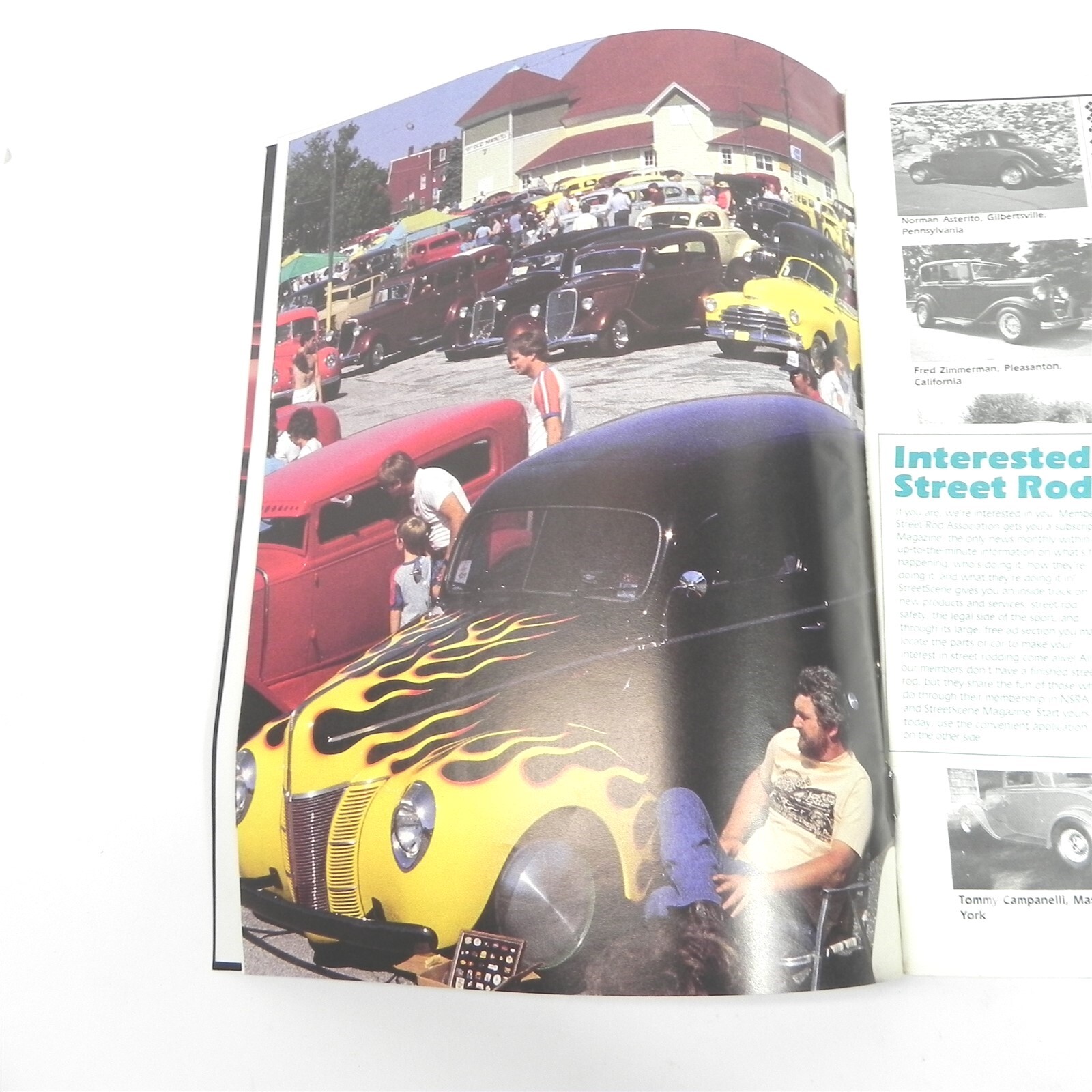 VINTAGE 1986 NSRA EVENTS SOUVENIR PROGRAM STREET ROD NATIONALS HOT RODS