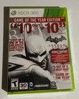 NEW! XBOX 360 DC BATMAN ARKHAM CITY Game of the Year Edition FACTORY SEALED