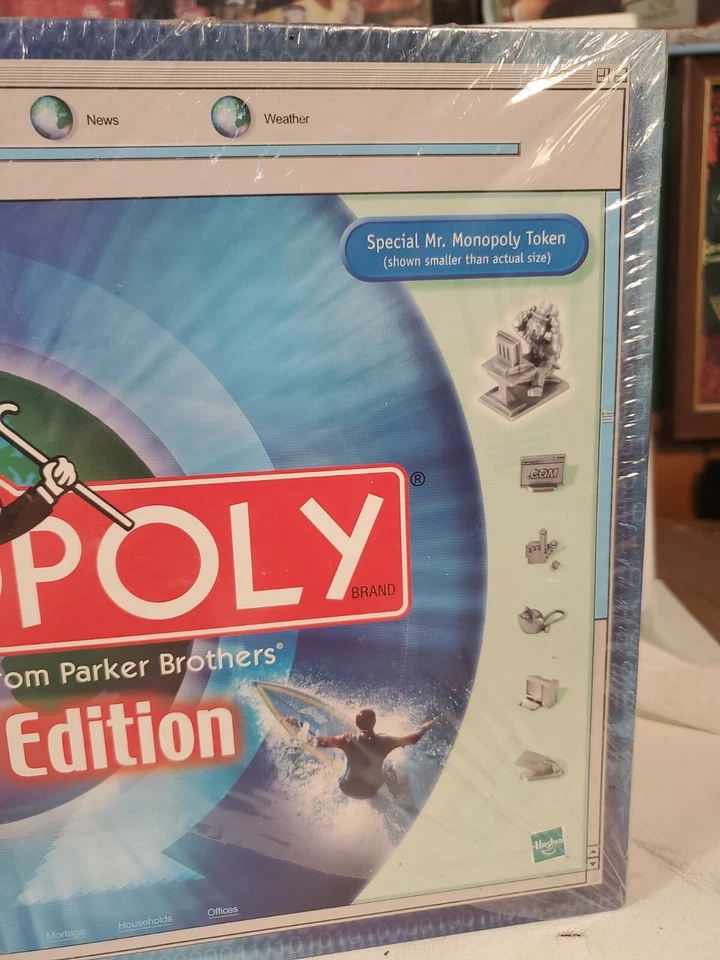 Monopoly The .Com Edition Board Game Brand NEW  - Image 3 of 4
