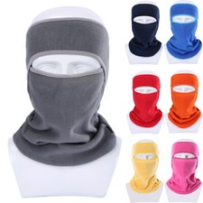Winter Balaclava Fleece Hood Ski Mask Cold Weather Windproof Thermal Face Cover