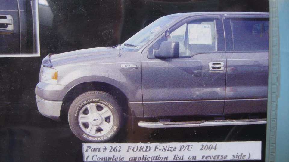 DOOR HANDLE COVERS Stainless Steel 4 Piece TFP 262 Fits FORD F-150 4 Dr 04-11 P2 - Изображение 4 из 4