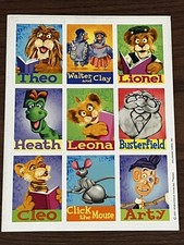 Between the Lions Stickers 4 Sheets Vintage 2001 Hallmark