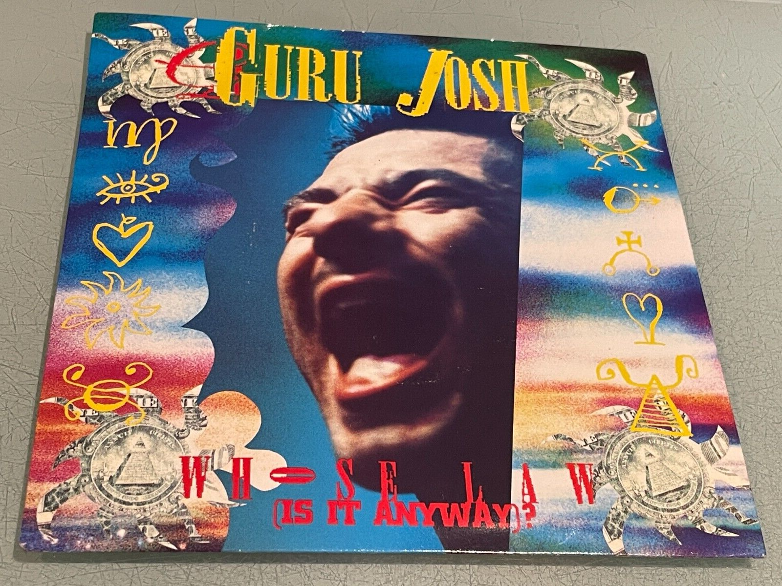 Guru Josh - Whose Law (Is It Anyway)? - Vinyl Record 7"" Single - 1990