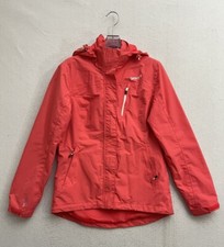 Gelert Jacket Women’s Size 6 Pink Full Zip Pockets Windbreaker Outdoor Hooded