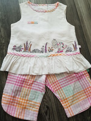 Bnwt Humphreys Corner Grannys Garden Set 9-12 Months Gift Spring Summer Holiday 
