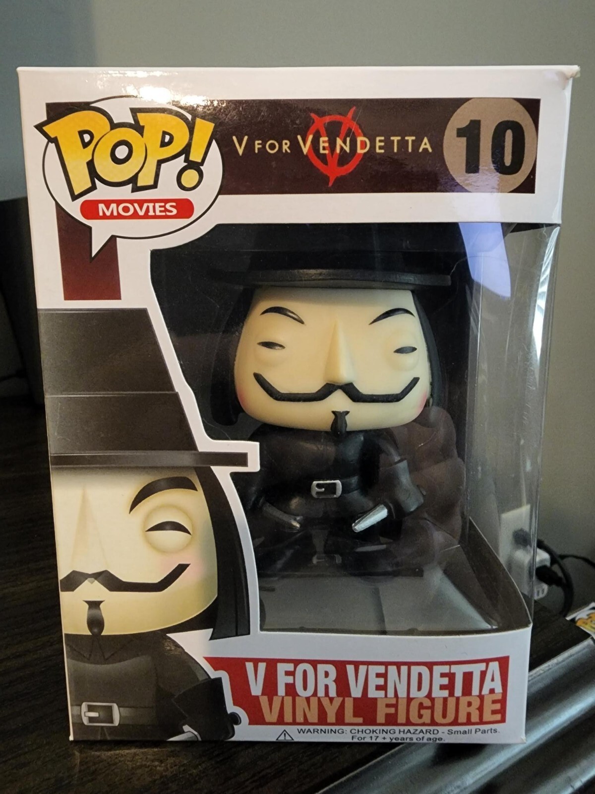 Pop Movies 10 V for Vendetta Figure 