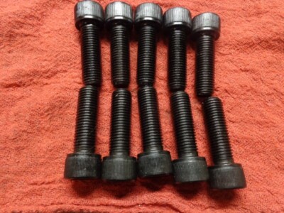 (10) M16-2X50 Black 12.9 Grade Alloy Steel Socket Head Cap Screw USA