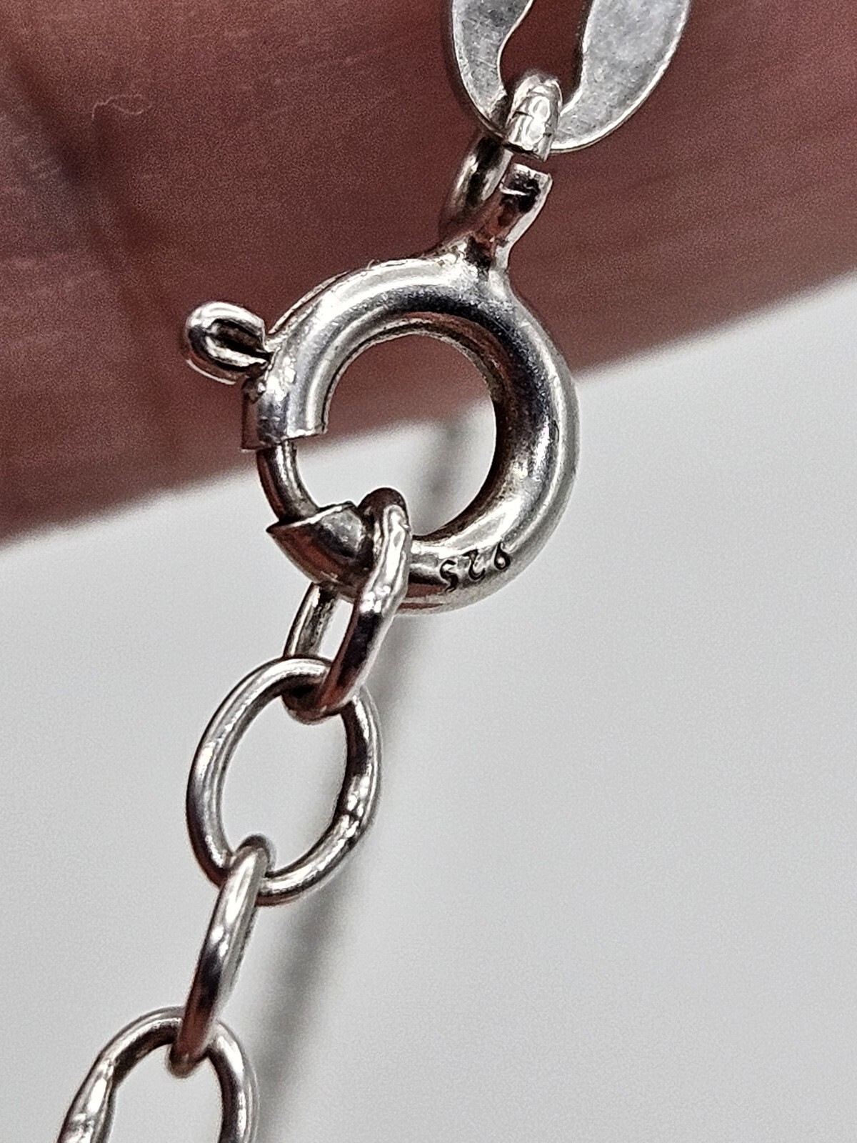 Vintage Sterling Silver Seashell Tiny Pendant Nec… - image 11