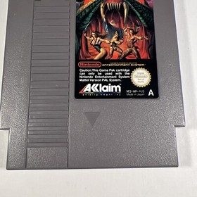 NES Swords Serpents Game Nintendo Entertainment  System Cartridge Tested PAL