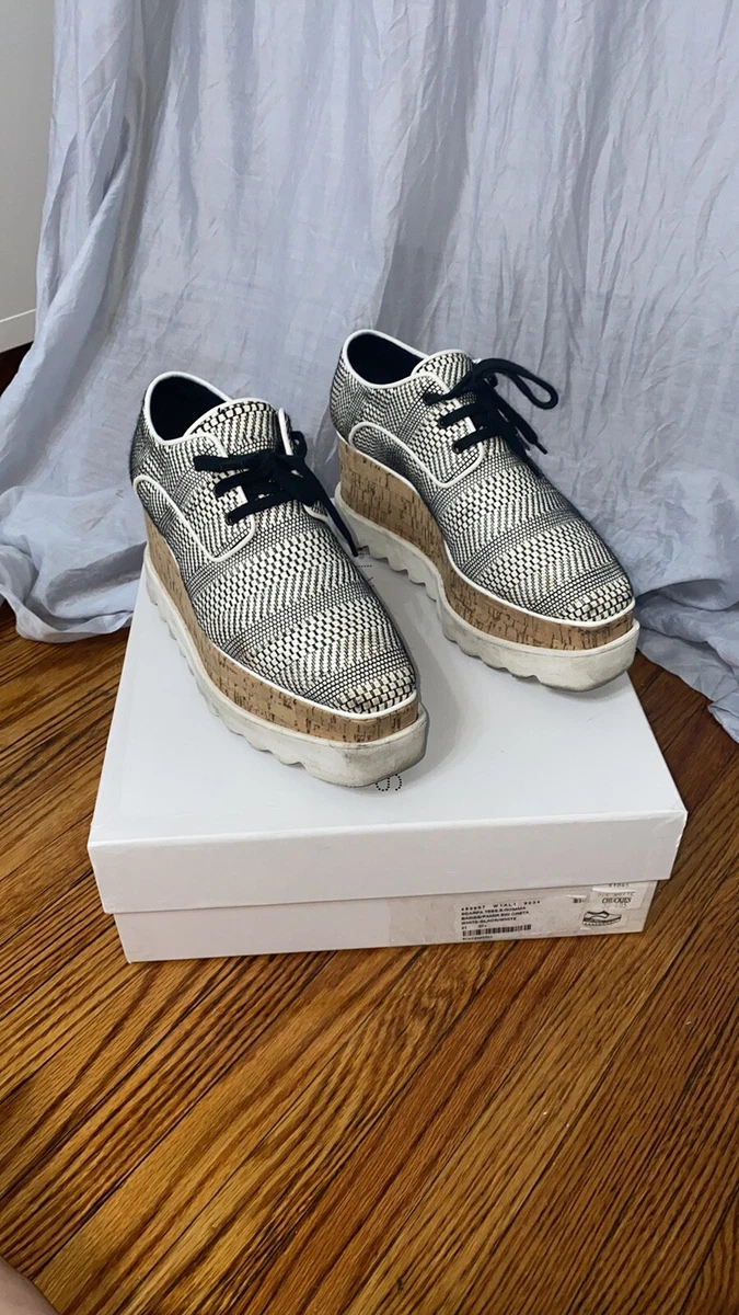 Authentic Stella McCartney Scarpa tess flatforms