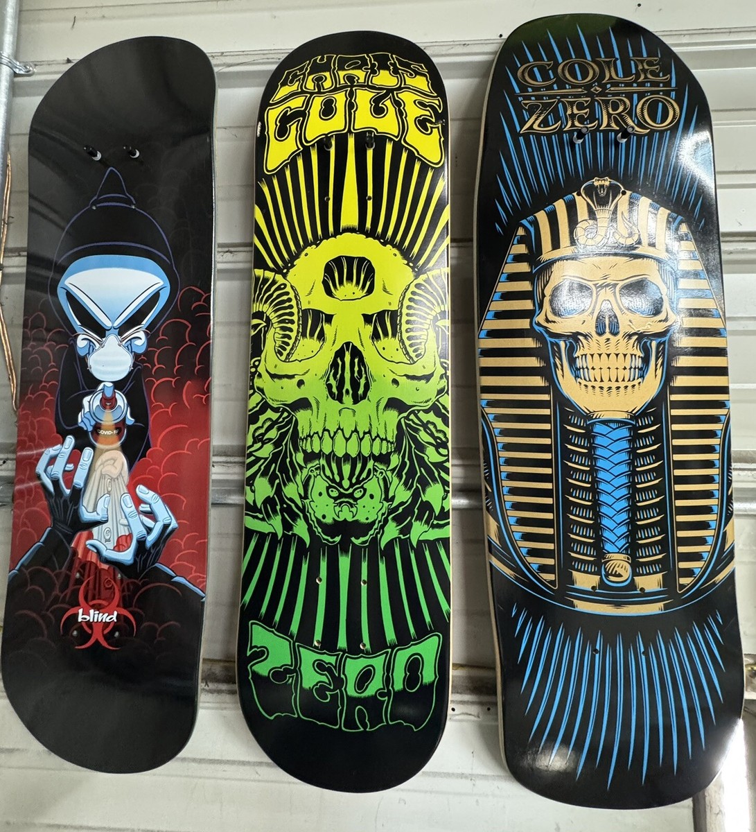 Zero Chris Cole & Blind Covid Skateboard Decks New | eBay Zero Chris Cole & Blind Covid Skateboard Decks New | eBay