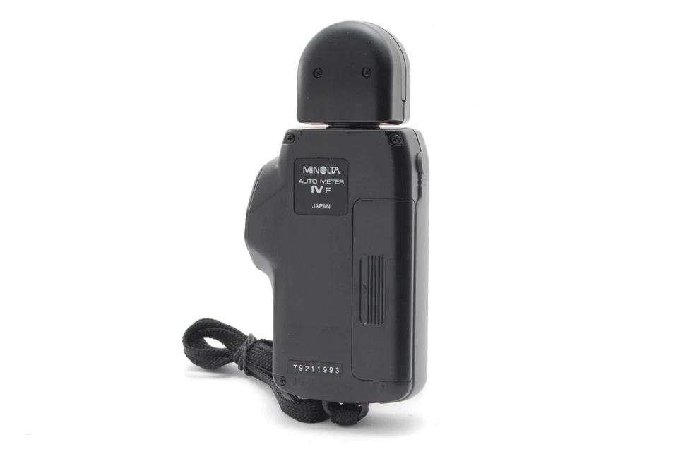 [Correa como nueva en estuche] Medidor automático Minolta IVF IV F Medidor de exposición a la luz de Japón Foto 3 de 4