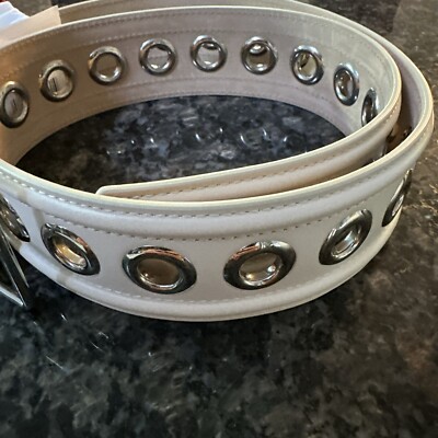 NWT $1290 Alexander McQueen Large Eyelet Leather Stunning