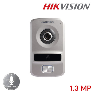 1,3 MP Hikvision Gegensprechanlage Villa Türstation mit sichtbarem Licht & Schutzschild