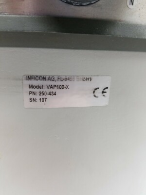 Inficon VAP VAP100 VAP100X 250-434 Pneumatic Pneumatically Actuated Angle  Valve | eBay