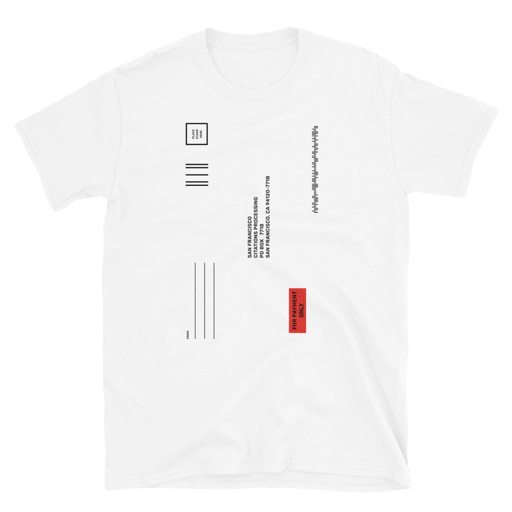 San Francisco Parking Ticket Short-Sleeve Unisex T-Shirt | eBay