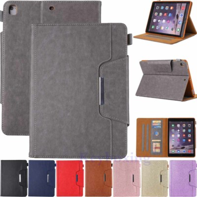 For iPad 8th 7th 6th 5th Gen/Mini/Air/Pro Magnetic Flip Leather Smart Case Cover