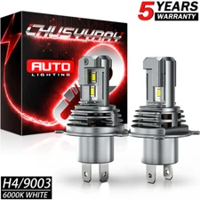 9003 H4 LED Headlight Bulbs Kit 10000W 10000000LM Hi/Lo Beam Super Bright White