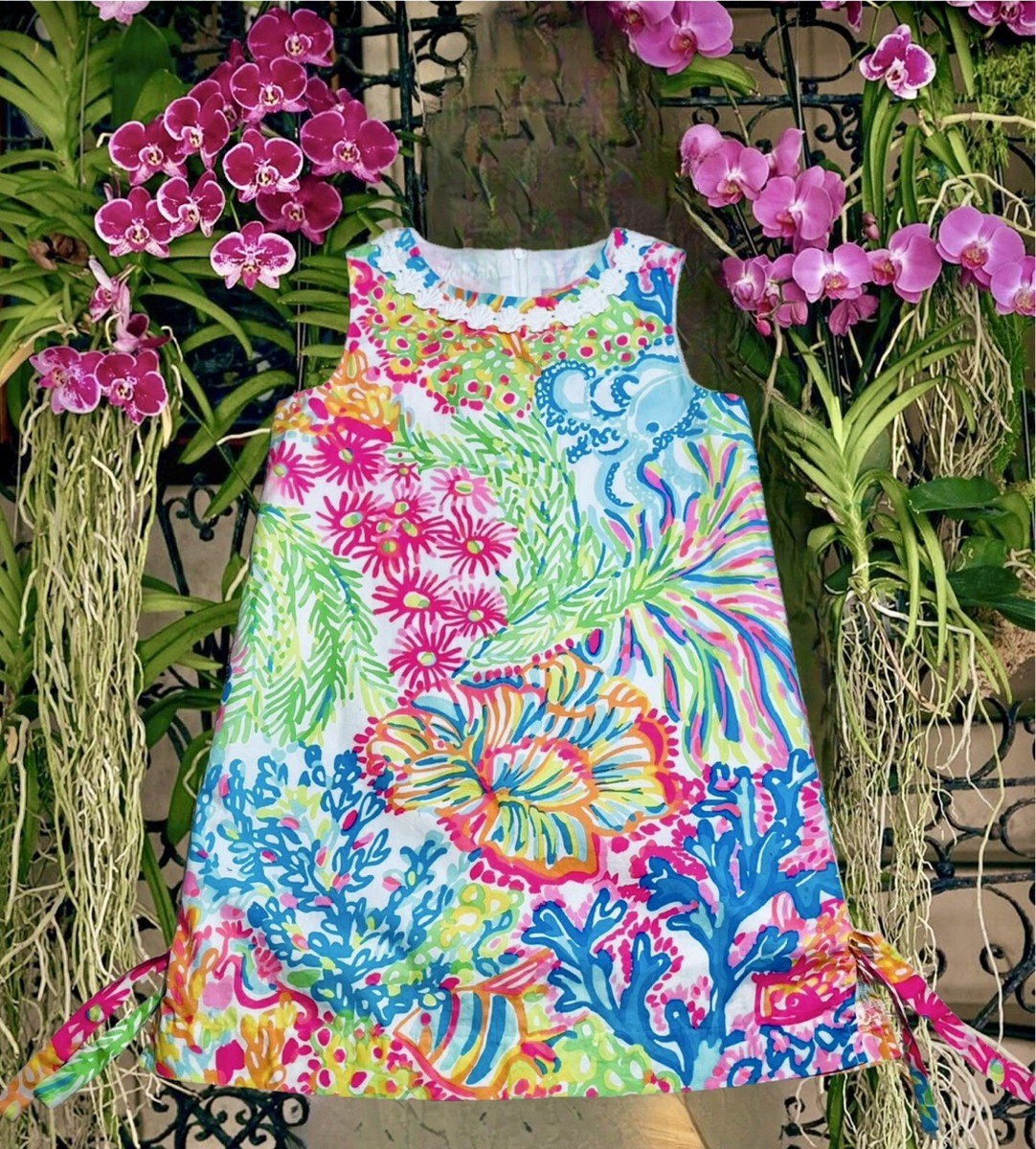 white christmas dresses Rare 1960's Lilly Pulitzer Spring Green & Yellow Mum Print Shift Dress –  Xtabay Vintage main image 1