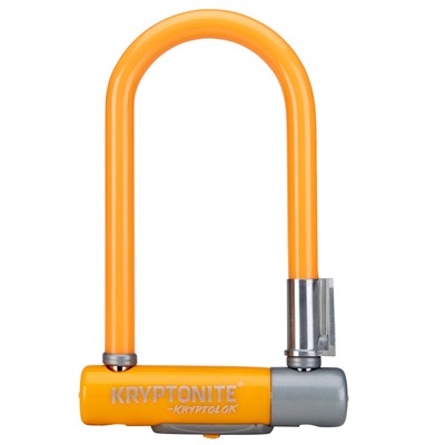 Kryptonite Krypto Series 2 Mini-7 U-Lock 3.25 x 7'' Keyed Includes Bracket