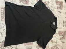 Lacoste Polo Shirt, Black Short Sleeve Men s Size 6