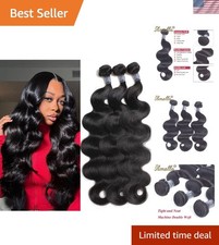 Hair 22 20 18 inch Human Hair bundles Brazilian Body Wave 3 Bundles Hair Exte...