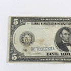 Series of 1914 $5 Federal Reserve Horse Blanket US Note NR Lot of 6 #C921-4 — photo 7