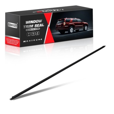 FOMIUZY Rear Tailgate Liftgate Trunk Hatch Car Outer Door Window Moulding Sweep
