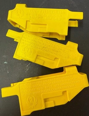 Ruger  BX-Trigger Hammer Block trigger guard group fits 10/22  & charger 3 pack