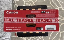 Canon PIXMA TS3350 multifunzione a getto d'inchiostro a colori - app stampa wifi nuova bianca