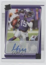 2021 Panini Clearly Donruss Rated Rookie Auto Ihmir Smith-Marsette #91 Auto 3y4