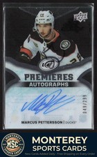 Marcus Pettersson 2018-19 Upper Deck Ice Ice Premieres Autographs #IPA-MP /299
