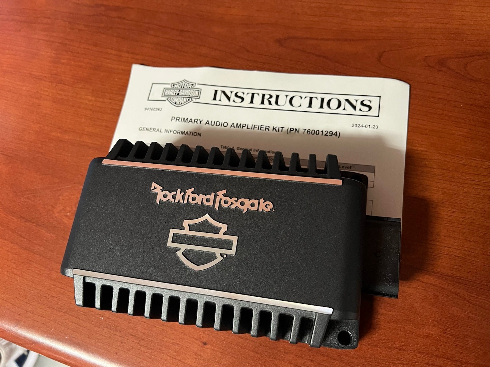 Harley Davidson 500 Watt Amp 2024-25 Road Glide