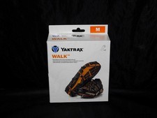 Yaktrax Walk M Black Winter Over Shoe Spikeless Walking Ice Snow NEW Unisex