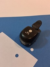 Small Stampin' Up Whale Tail Style Paper Punch Paper Shapers 1/4" circle