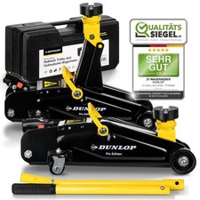 Wagenheber Rangierwagenheber Transportbox Gummiauflage Reifen 2t DUNLOP B-Ware