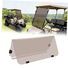 /Smoke for Yamaha Golf Cart Windshield G22 Models 2003-2006 Folding Down Tinted