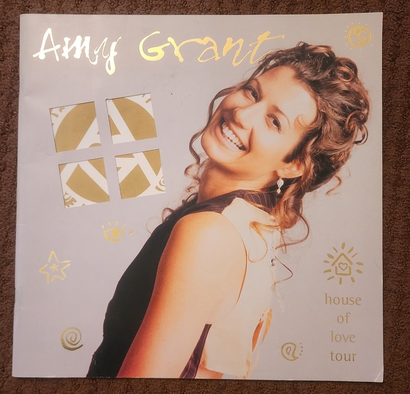 1995 Amy Grant House of Love Concert Program