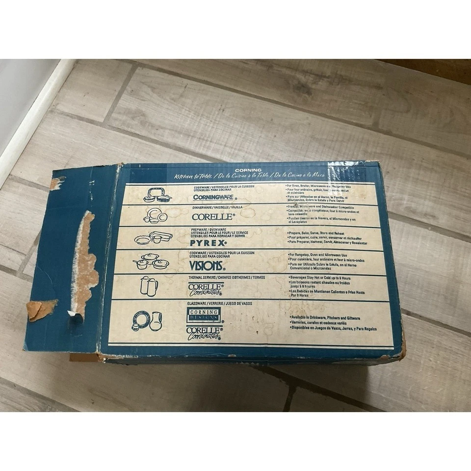 NEW VINTAGE Pyrex Cranberry 6016408 Bake-And-Serve 4-Piece Bakeware Set 1992 - Image 2 of 3