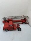 1950's Full Ladder Pressed Steel Fire Truck TFD Tonka? Large