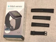 New Fitbit Versa 2 Classic Replacement 4-piece Bands. Size L. See Photos