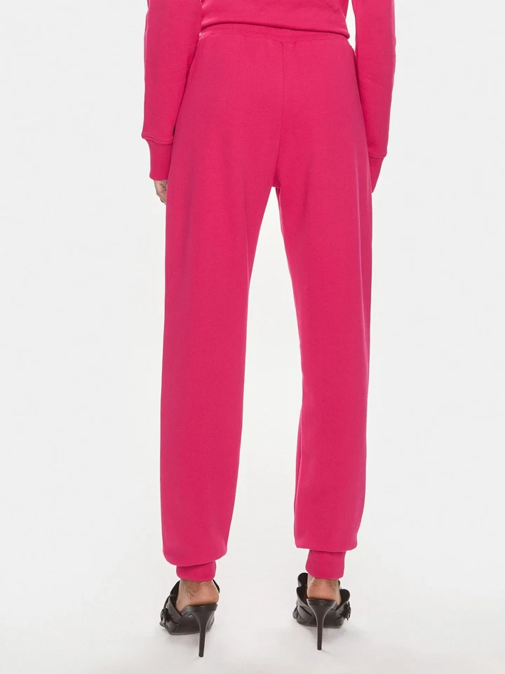 Jeans Versace Couture logotipo rosa joggers – Streetwear de luxo redefinido - Imagem 4 de 4