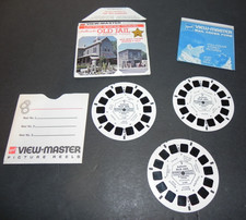 Vintage VIEW-MASTER Reels Set of 3 - OLD JAIL St. Augustine, Florida - Free Ship