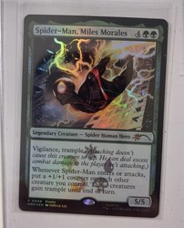Spider-Man, Miles Morales Promo Foil P0008 MTG Marvel's Spider-Man