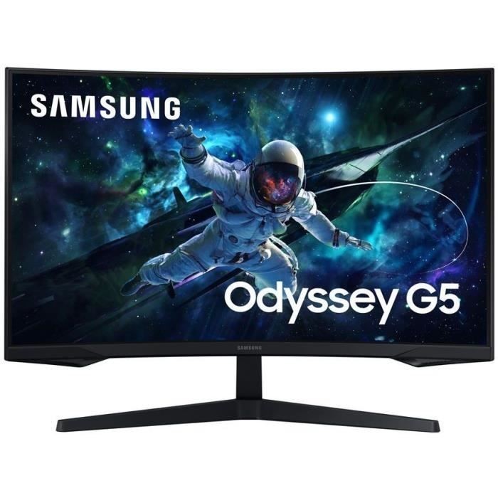 Écran PC incurvé 32 pouces Samsung Odyssey G55C pour jouer en haute résolution QHD