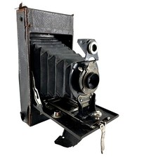 Vintage Eastman Kodak No. 2 Folding Autographic Brownie Camera   For Parts Only